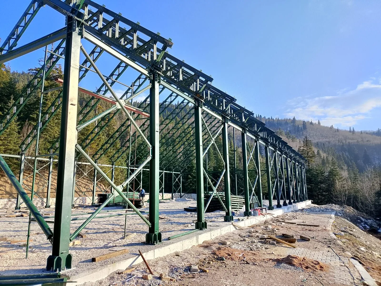 Saha altyapı ve konstrüksiyon imalatı